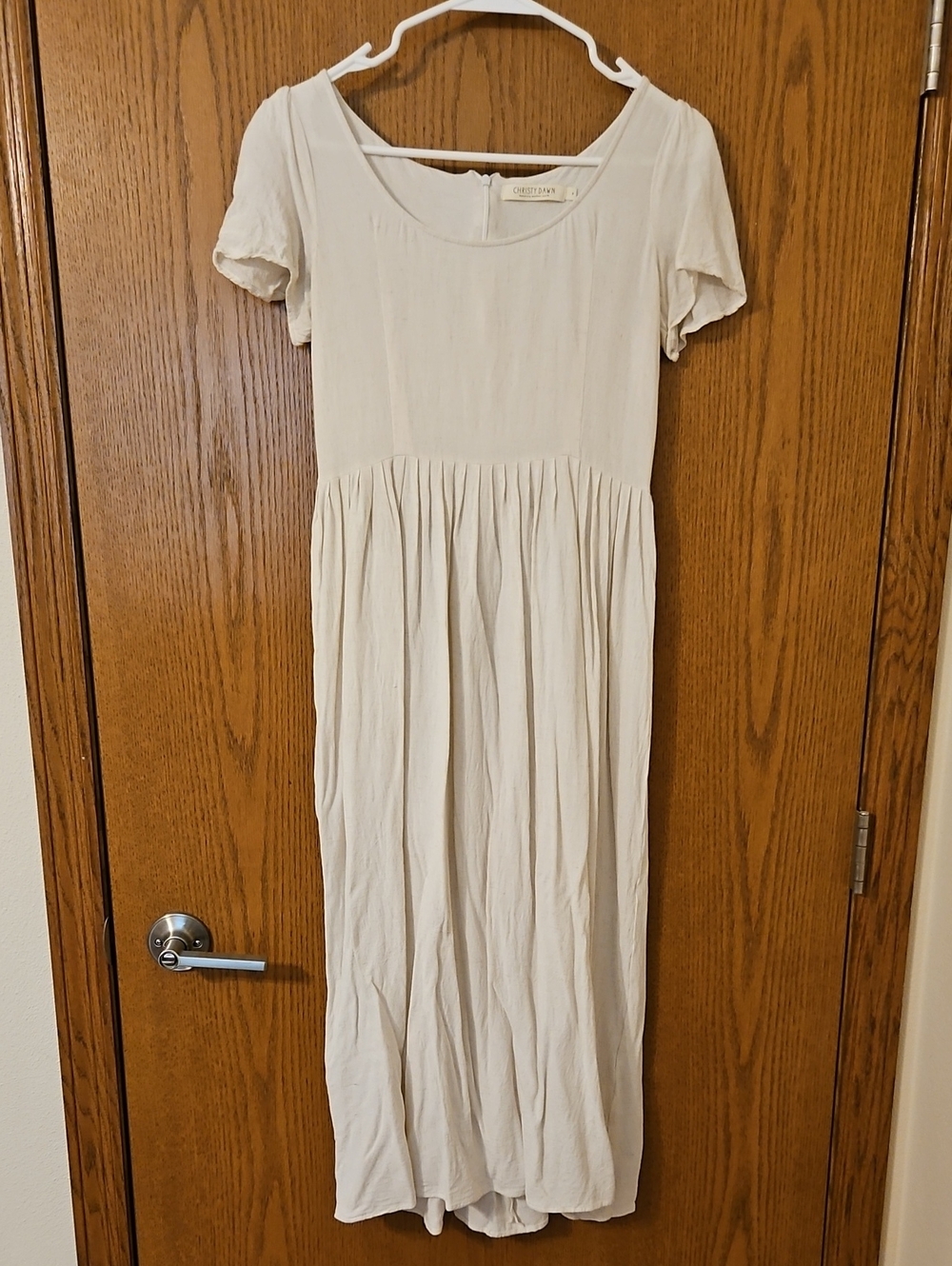 Christy Dawn Scarlet Dress Cream
